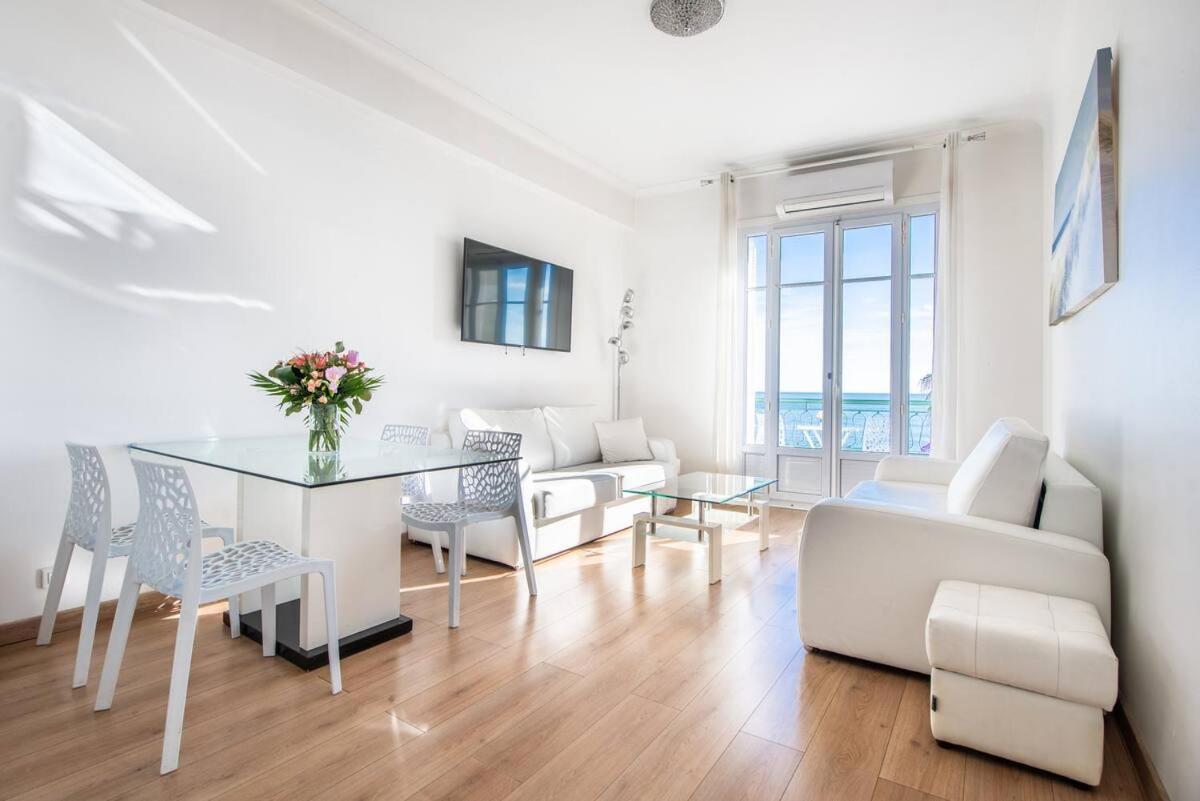 Modern Sea View Apartment On Promenade Des Anglais Nice Exterior photo