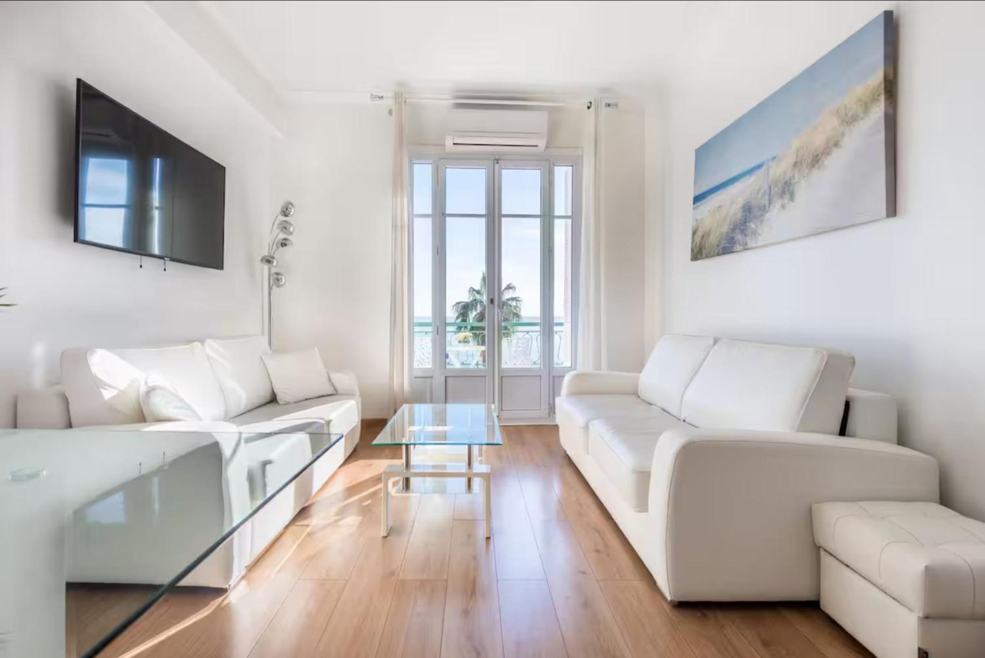Modern Sea View Apartment On Promenade Des Anglais Nice Exterior photo